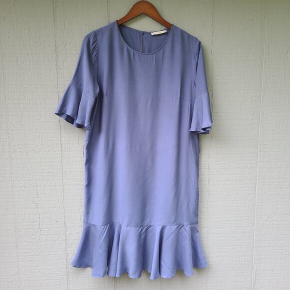 Sissy Boy Ruffle Hem Short Sleeve Dress Medium - Picture 1 of 11